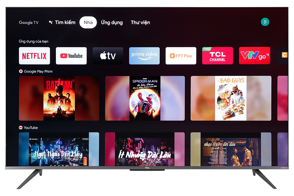Google Tivi Qled Tcl 4k 55 Inch 55q636
