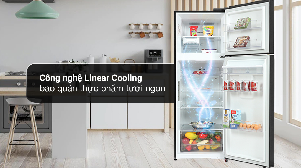 Tủ lạnh LG Inverter 334 lít GN-D332BL