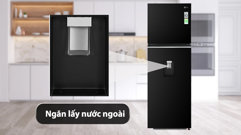 Tủ lạnh LG Inverter 334 lít GN-D332BL
