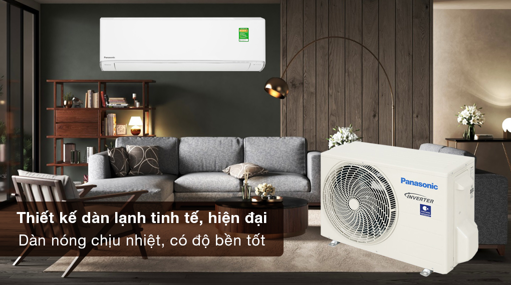 Máy lạnh Panasonic Inverter 1.5 HP CU/CS-XU12ZKH-8
