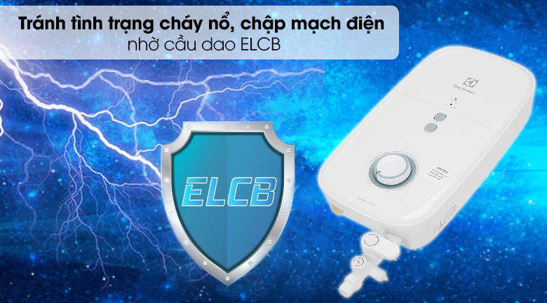 Máy nước nóng trực tiếp Electrolux 4500W EWE451KX-DWB2