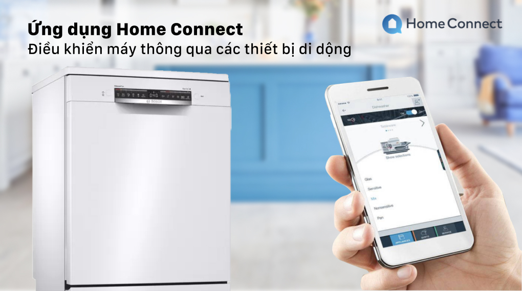 Máy rửa chén độc lập Bosch SMS4HAW48E