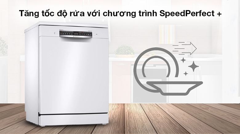 Máy rửa chén độc lập Bosch SMS4HAW48E