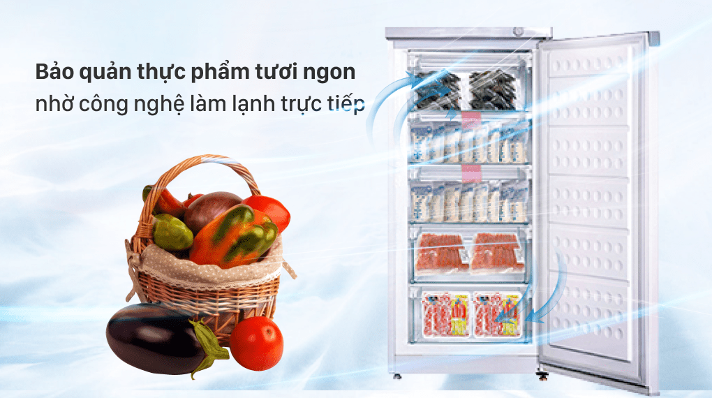 Tủ đông Hòa Phát 147 lít HUF 350SR1
