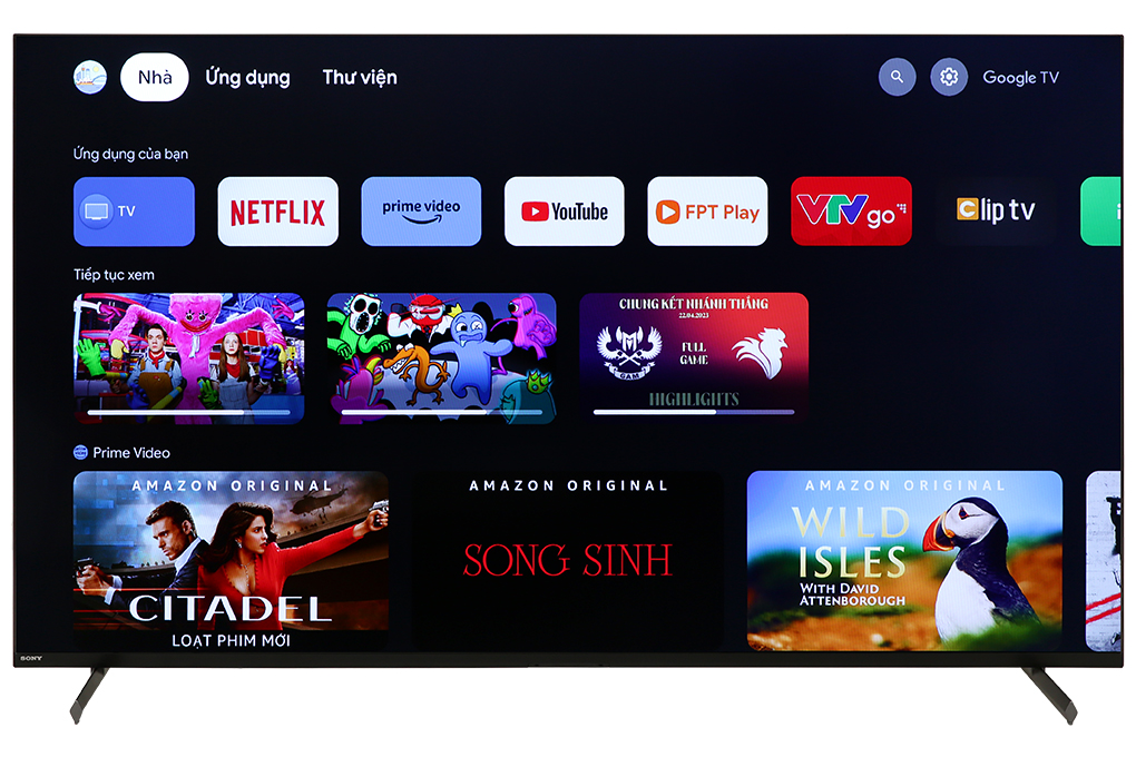 Google Tivi Sony 4k 55 Inch Xr 55x90l