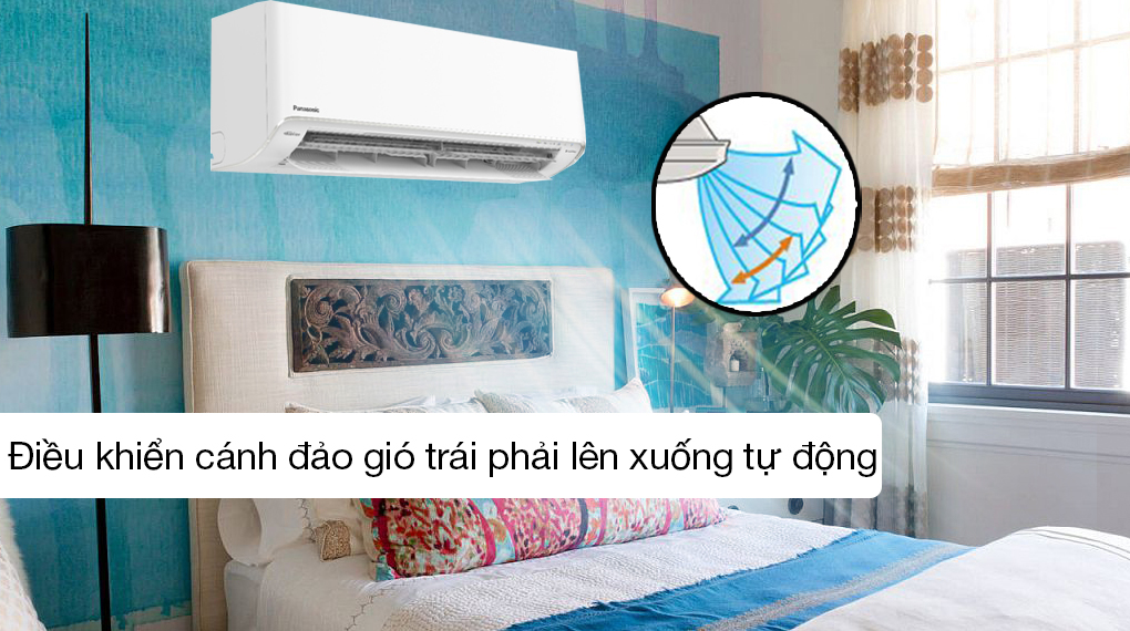 Máy điều hòa 2 chiều Panasonic Inverter 8530 BTU CU/CS-XZ9ZKH-8
