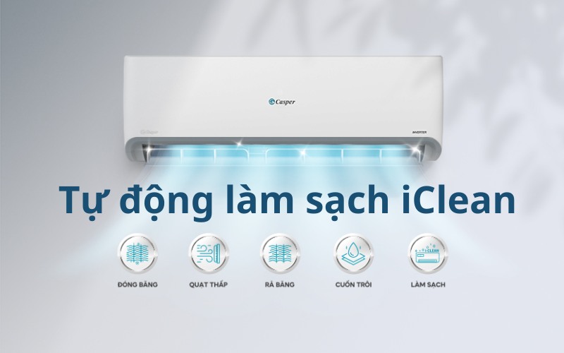 Máy lạnh Casper Inverter 1.5 HP GC-12IS35