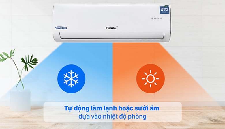 Điều hòa Funiki 2 chiều Inverter 24000BTU HIH24TMU
