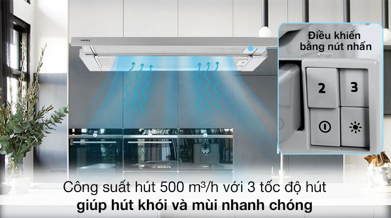 Máy hút mùi âm tủ Hafele HH-TI90D (539.81.085)