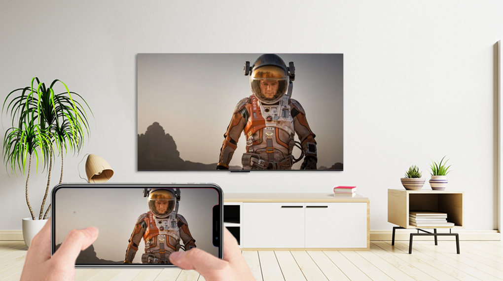 Google Tivi QLED TCL 4K 50 inch 50Q646