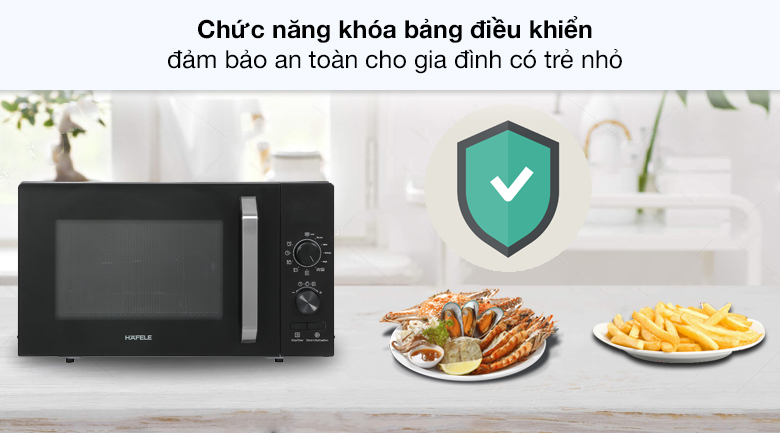 Lò vi sóng có nướng Hafele HW-F23B (538.31.270) 23 lít
