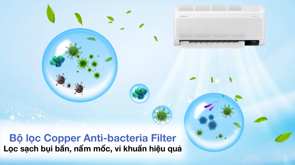 Máy lạnh Samsung Inverter 1 HP AR10CYHAAWKNSV