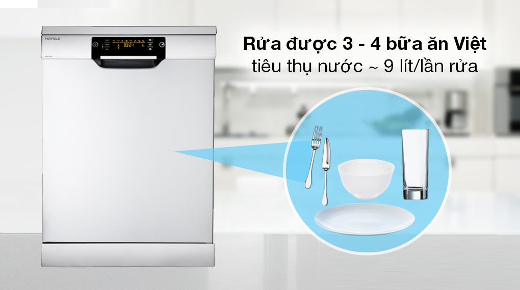 Máy rửa chén độc lập Hafele HDW F60C (533.23.200)