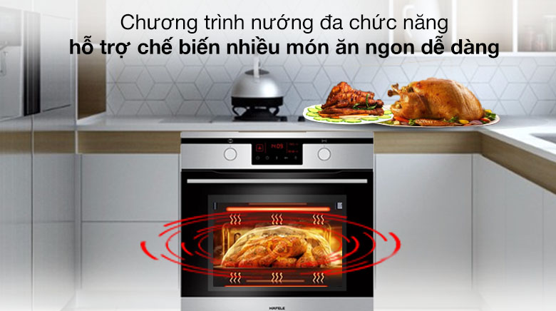 Lò nướng lắp âm Hafele HO-KT60J (535.62.511) 65 lít