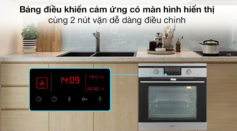 Lò nướng lắp âm Hafele HO-KT60J (535.62.511) 65 lít