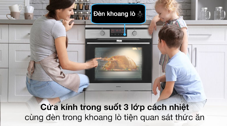 Lò nướng lắp âm Hafele HO-KT60J (535.62.511) 65 lít