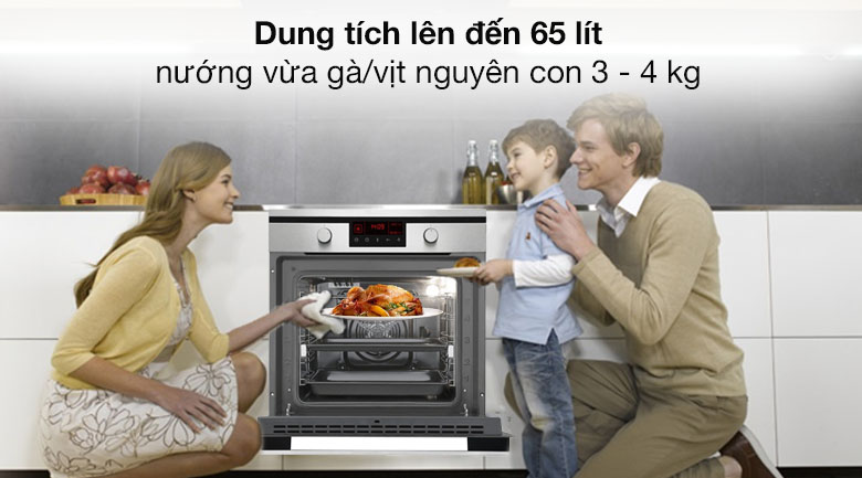 Lò nướng lắp âm Hafele HO-KT60J (535.62.511) 65 lít