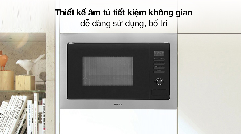 Lò vi sóng có nướng lắp âm Hafele HM-B38A (535.34.000) 25 lít