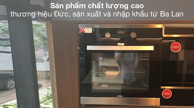 Lò nướng lắp âm Hafele HO-K60C (535.62.591) 77 lít