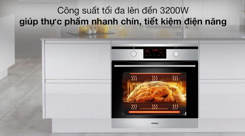 Lò nướng lắp âm Hafele HO-KT60J (535.62.511) 65 lít