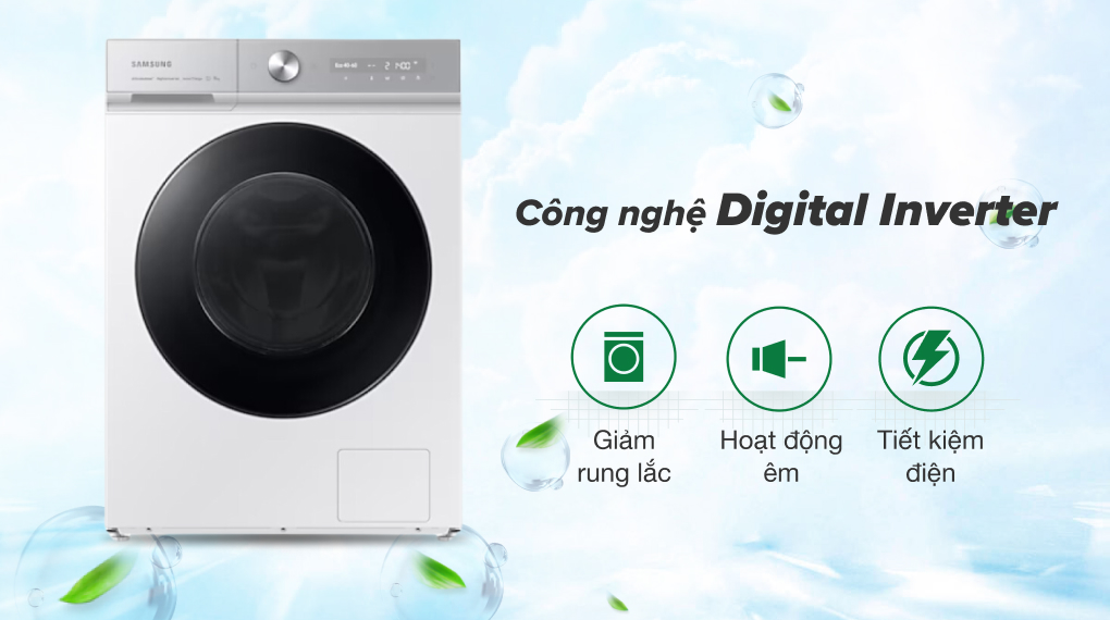 Máy giặt Samsung Inverter 14 kg WW14BB944DGHSV