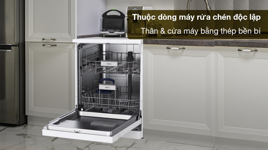 Máy rửa chén độc lập Galanz GR12462T