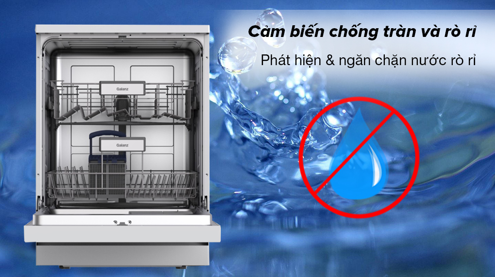 Máy rửa chén độc lập Galanz GR12462T