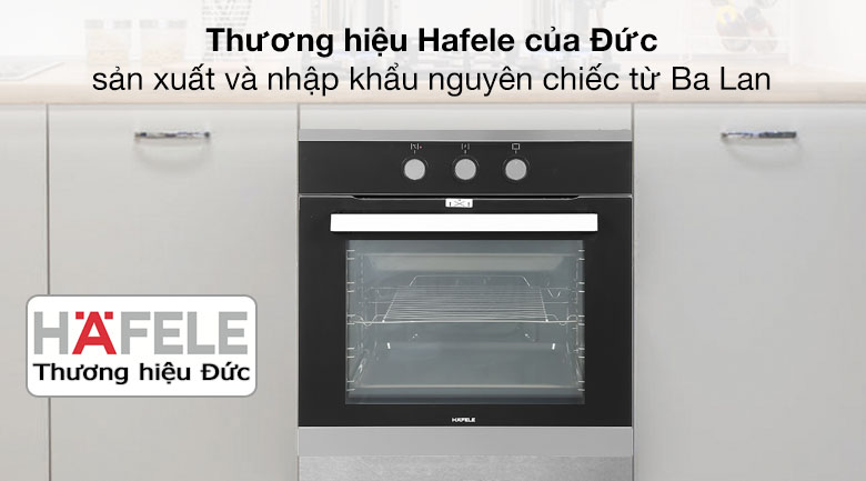 Lò nướng âm Hafele HO-K60B (534.05.581) 65 lít