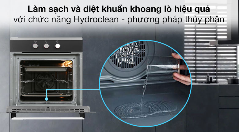 Lò nướng âm Hafele HO-K60B (534.05.581) 65 lít