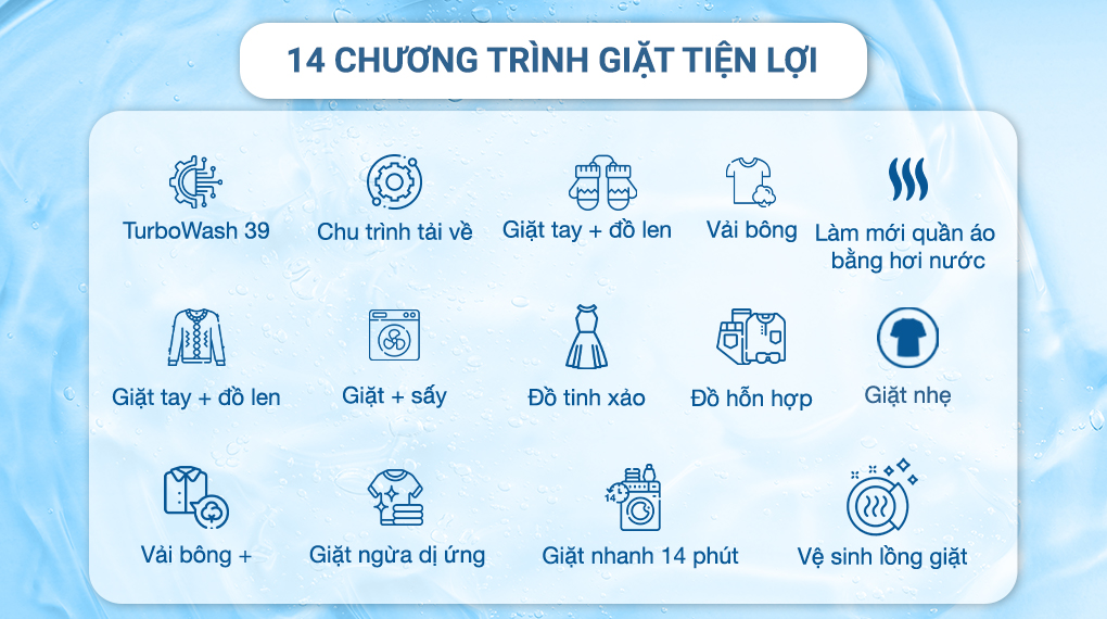 Máy giặt sấy LG Inverter giặt 14 kg - sấy 8 kg FV1414H3BA