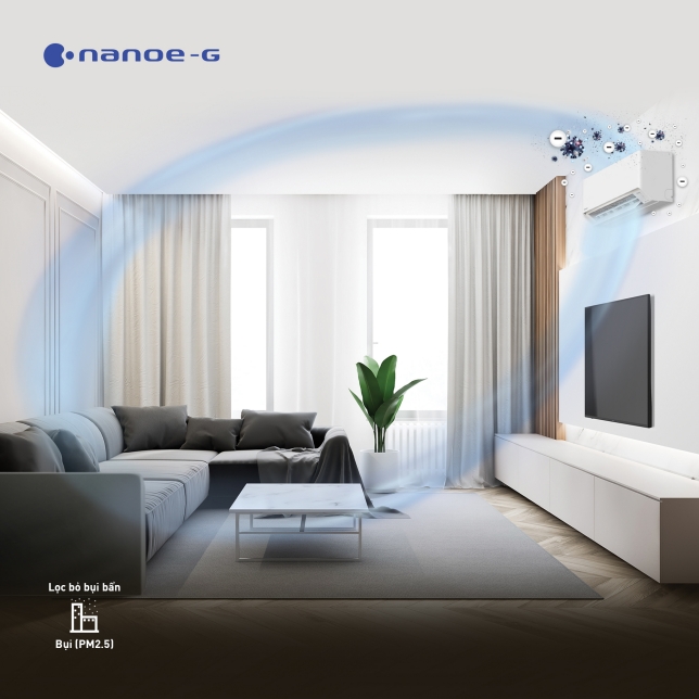 Máy lạnh Panasonic Inverter 1 HP CU/CS-RU9AKH-8