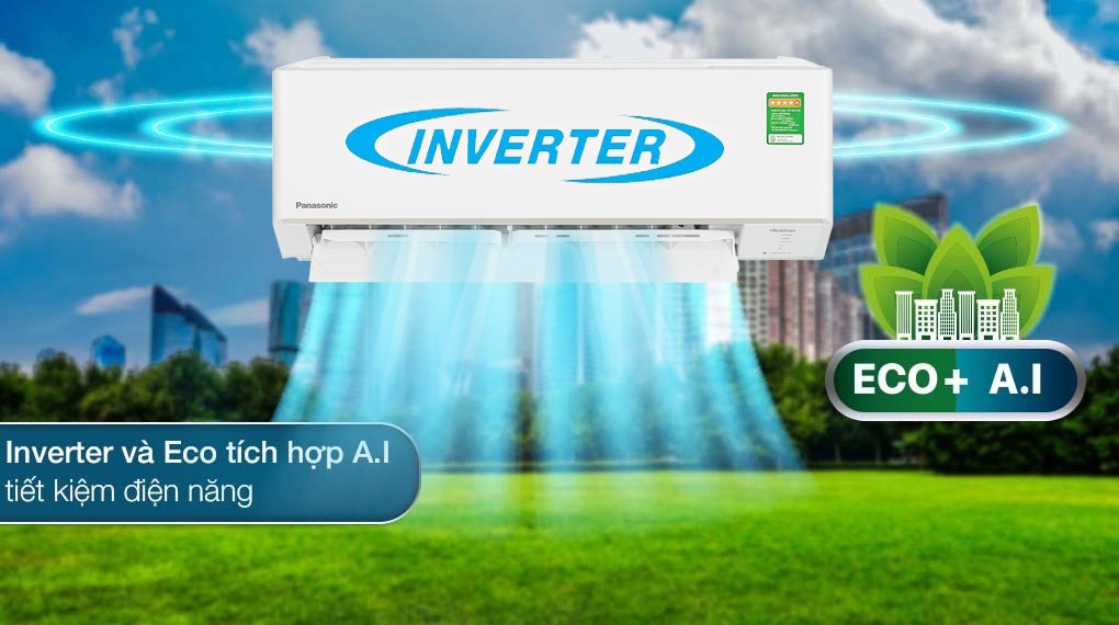 Máy lạnh Panasonic Inverter 1 HP CU/CS-YZ9AKH-8