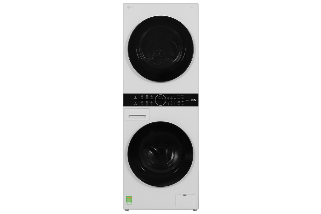 Thap Giat Say Lg Washtower Inverter Giat 14 Kg Say 10 Kg Wt1410nhe