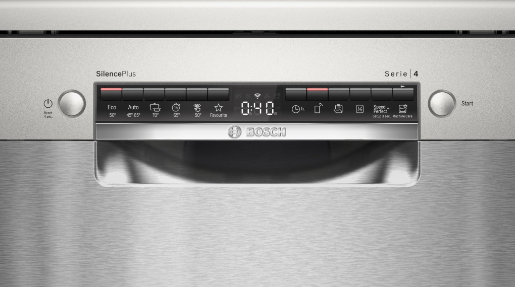 Máy rửa chén độc lập Bosch SMS4EKI06E - Bảng điều khiển