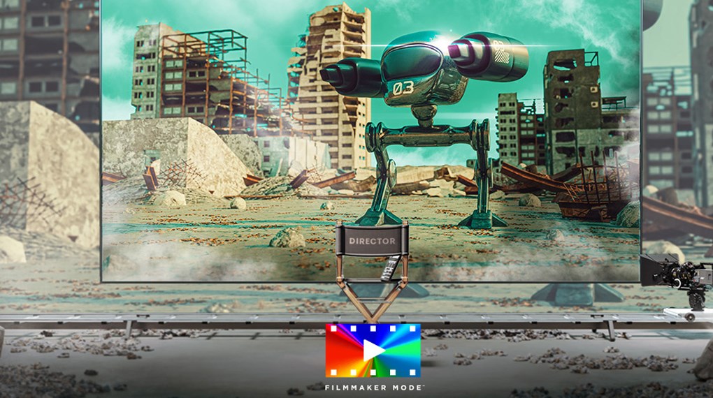 Google Tivi LED Hisense 4K 55 inch 55A6500K - Chế độ FilmMaker Mode