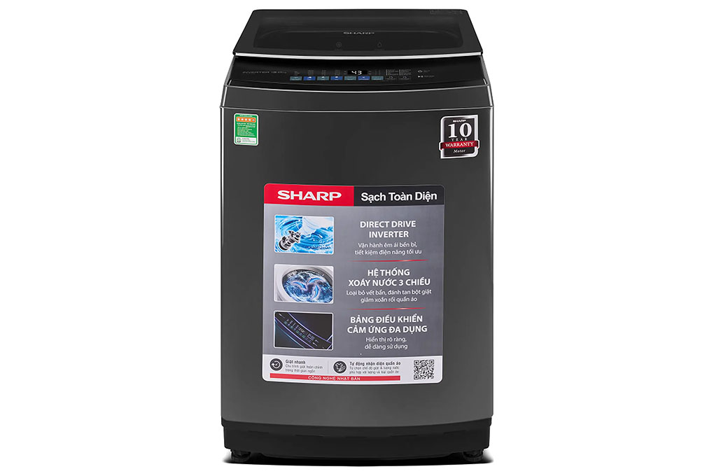 Máy giặt Sharp Inverter 13 kg ES TM130CD DS