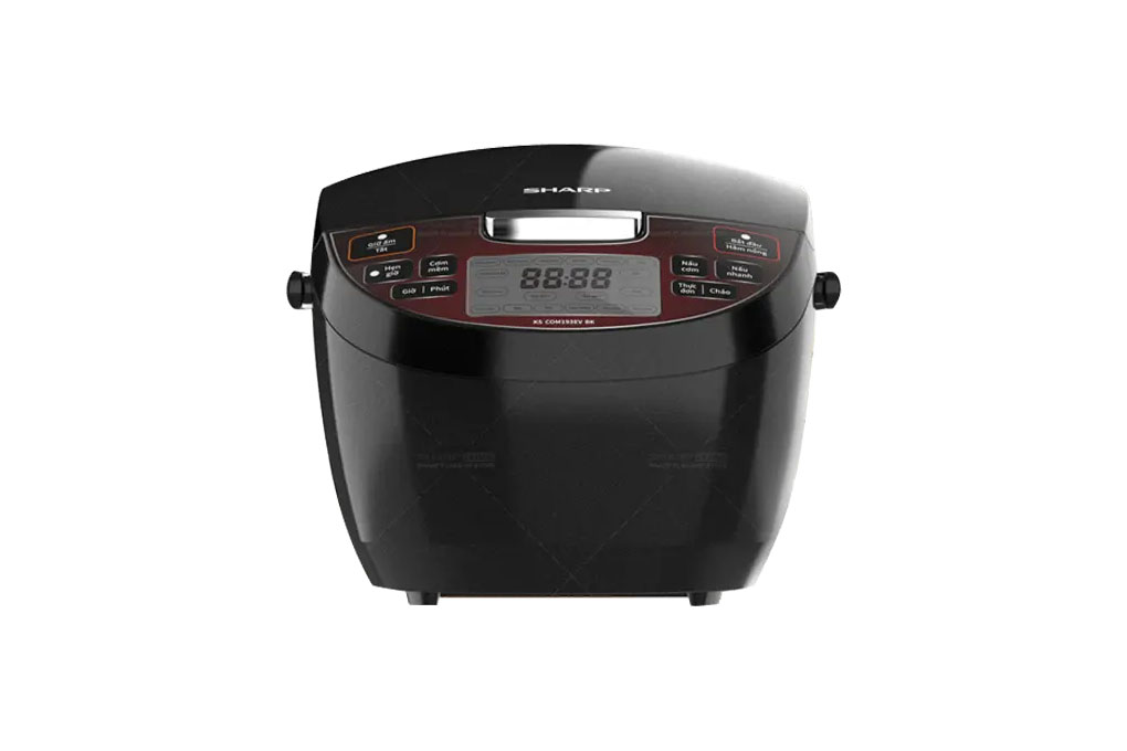 Nồi cơm điện tử Sharp 1.8 lít KS COM193EV BK