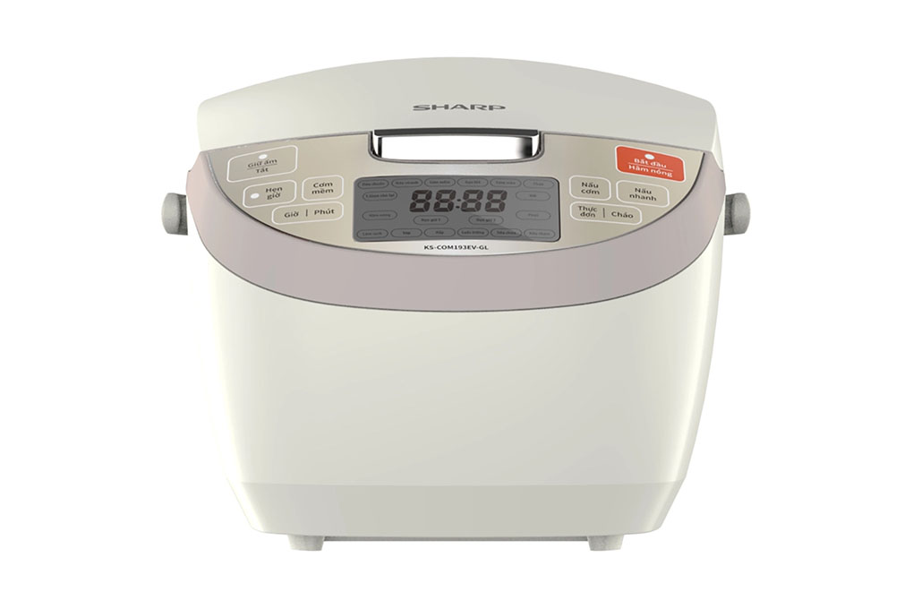 Nồi cơm điện tử Sharp 1.8 lít KS COM193EV GL
