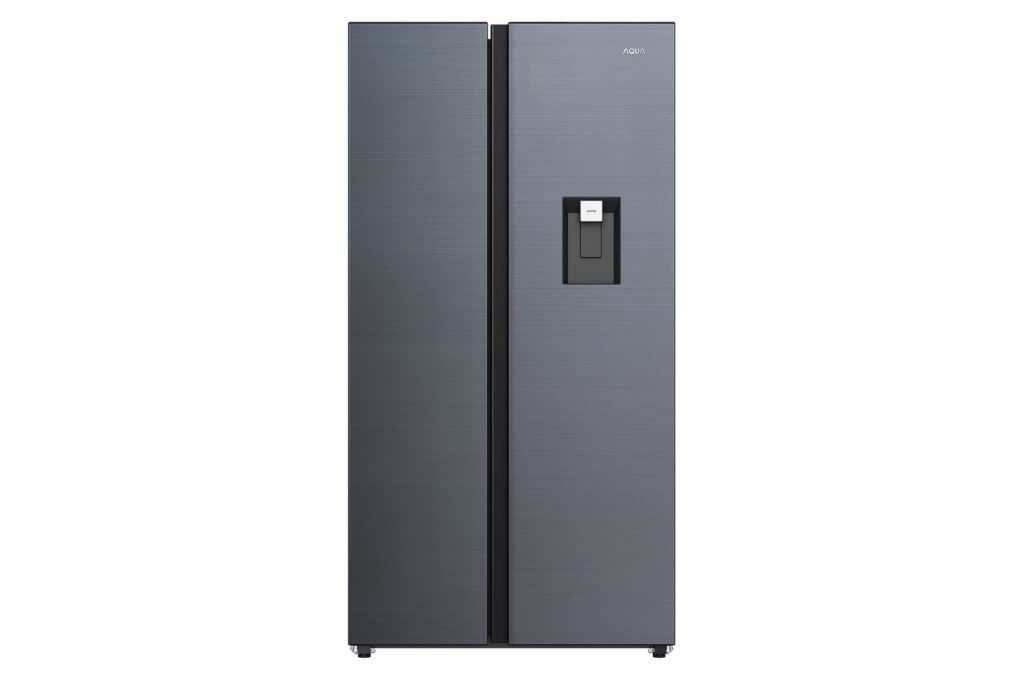 Tủ lạnh Aqua Inverter 569 lít Side By Side AQR-S633XA(WSL)