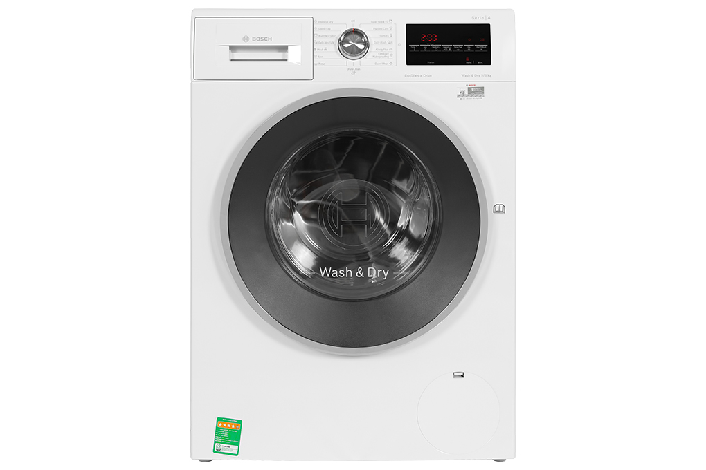 Máy giặt sấy Bosch giặt 9 kg - sấy 6 kg WNA14400SG