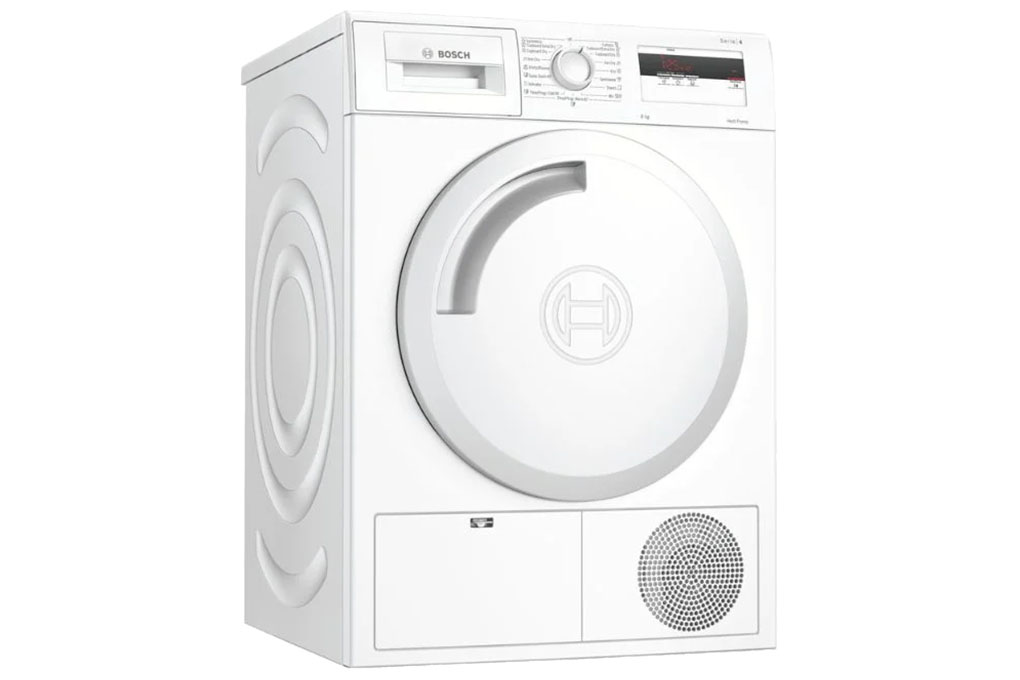 Máy sấy bơm nhiệt 8kg Bosch WTH83008SG