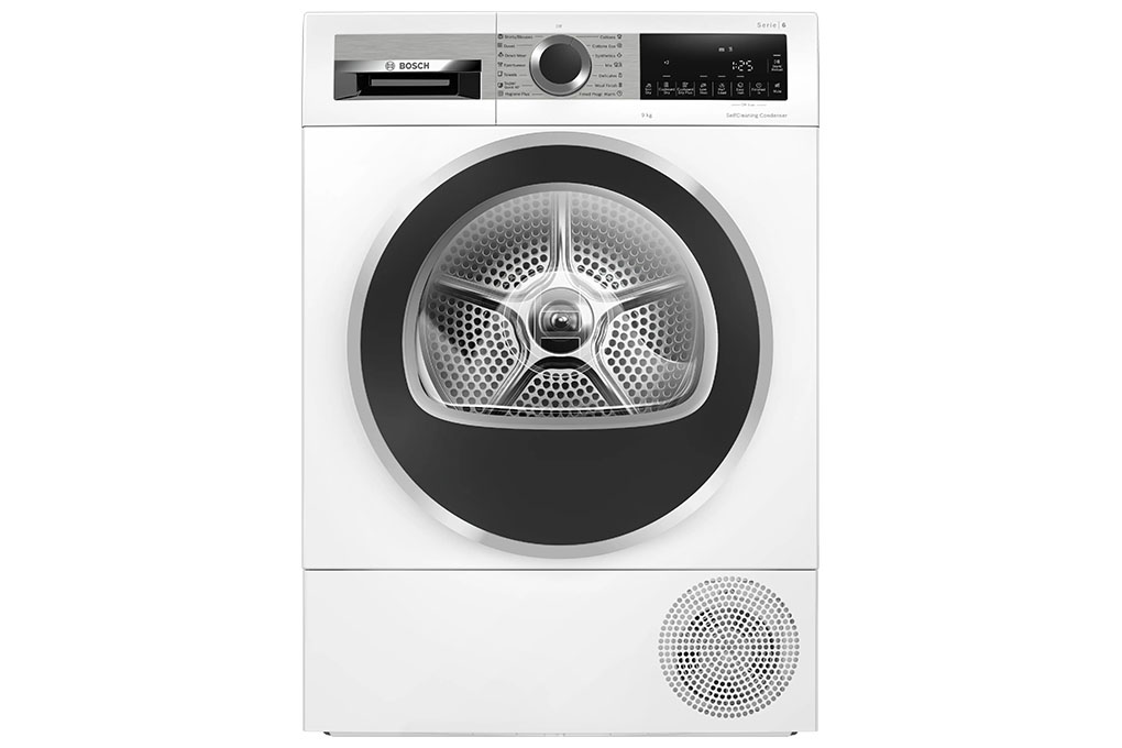 Máy sấy bơm nhiệt Bosch serie 6 9kg WQG24570SG