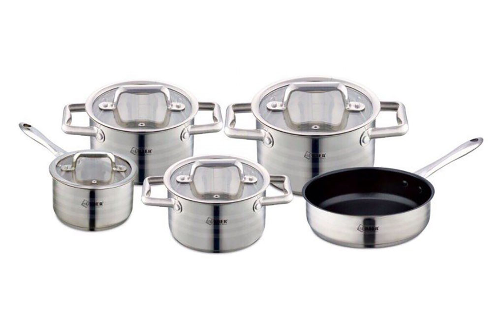Bộ nồi inox Arber AN 05Promax
